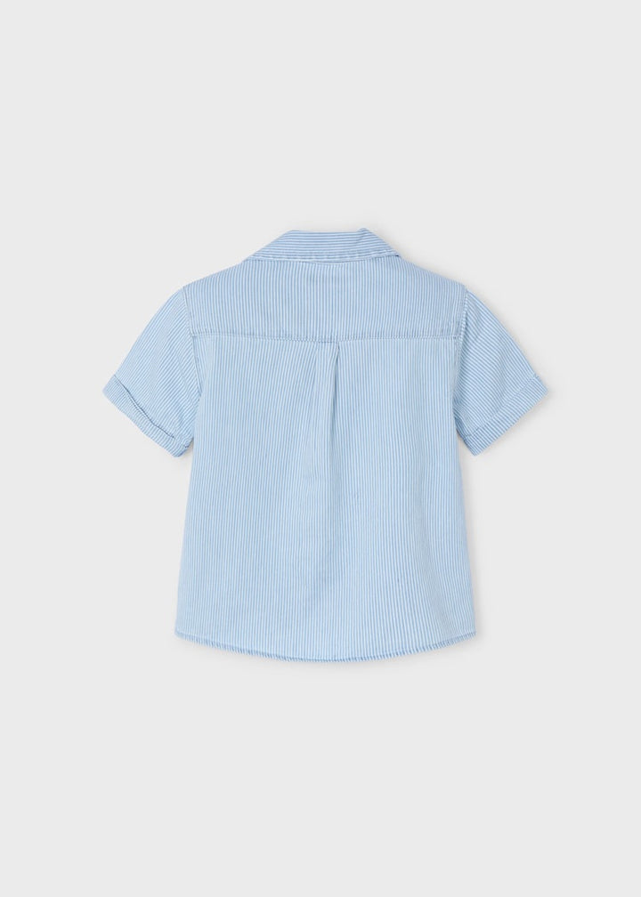 Lightweight Denim Short Sleeved Shirt
