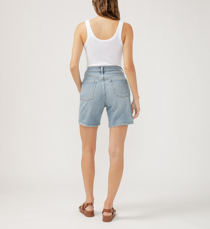 High Rise Long Shorts