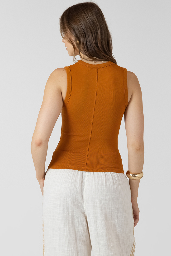 Dex Lizzie Ribbed Tank - Hot Peppers Clothing