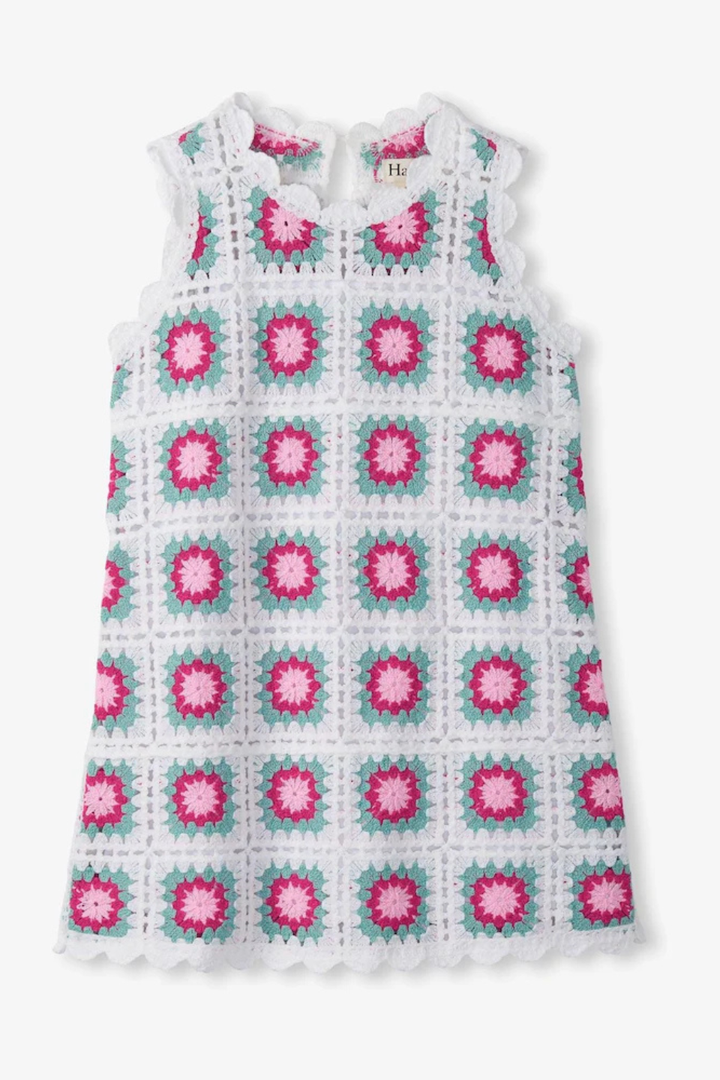 White Radiance Sleeveless Crochet Dress - Hot Peppers Clothing