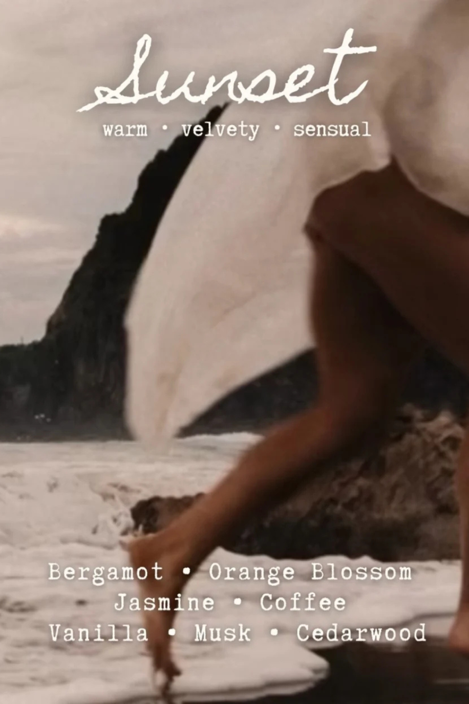 Coconut. Sunset Perfume