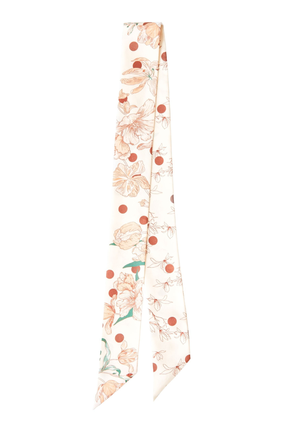 Palm Palm Blaire Silk Neck Tie Scarf Palm Palm