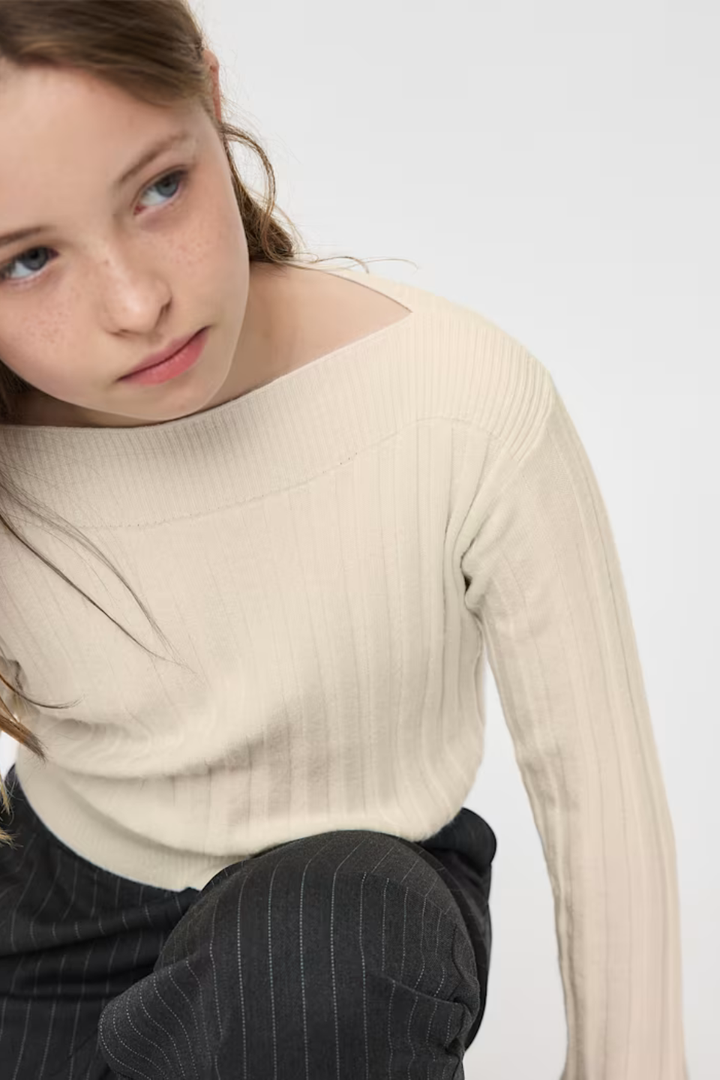 Mayoral Girl Ribbed Crop Top