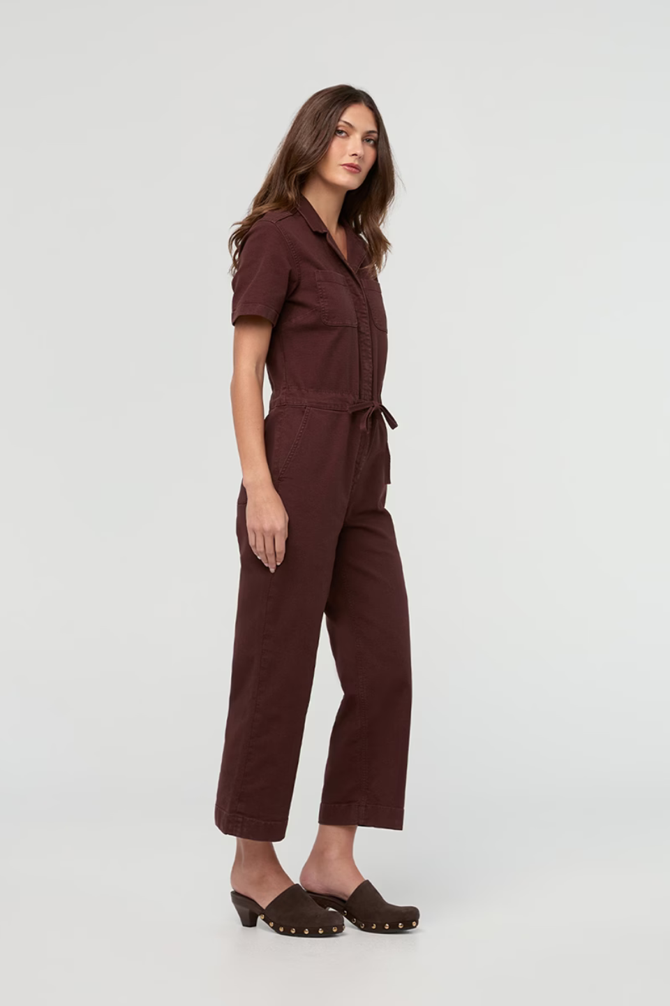 DU/ER Stretch Canvas Girlfriend Jumpsuit