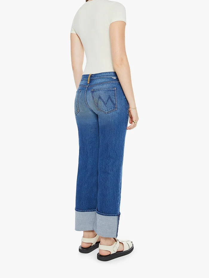 The Checkerboard Duster Flood Cuff Jean - Bunny Hop
