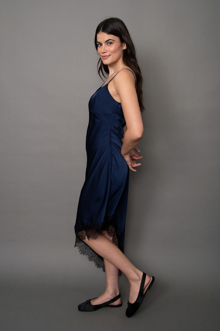 RD Style Colette Satin Asymmetrical Dress
