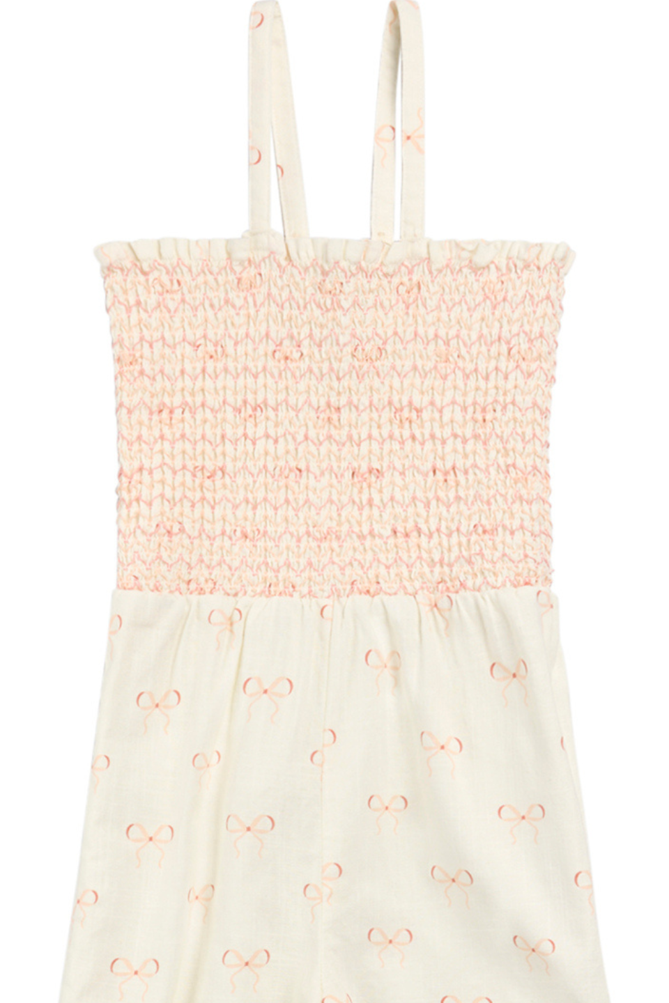 Smocked Tank Jumpsuit - Hot Peppers Clothing