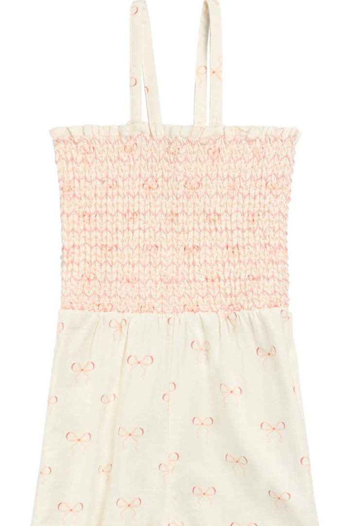 Smocked Tank Jumpsuit - Hot Peppers Clothing