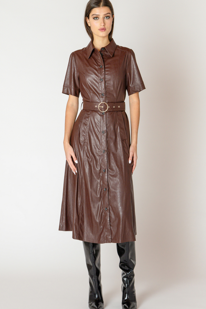 Camilla Belted Shirt Dress