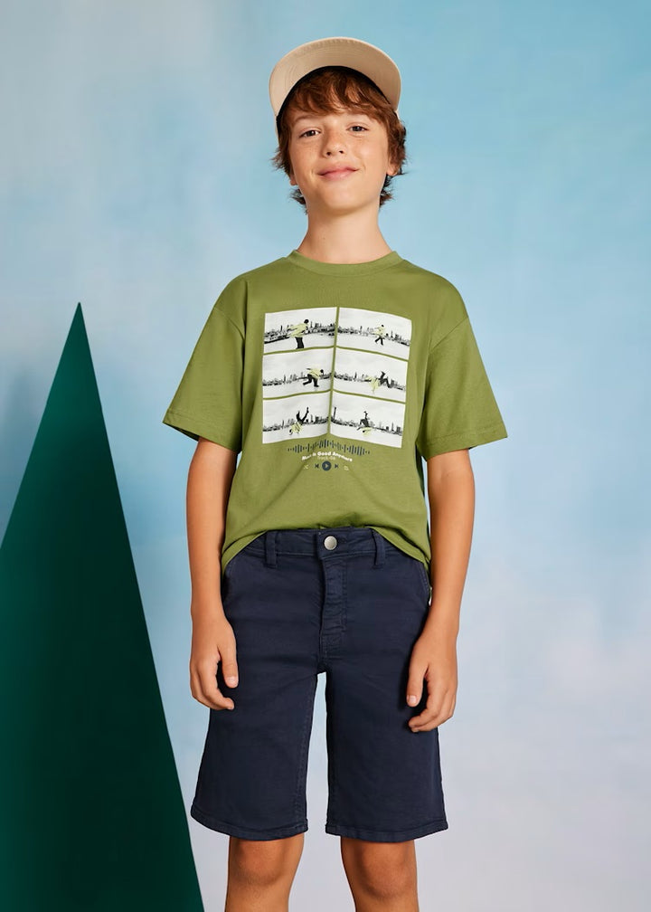 Twill Bermuda Shorts
