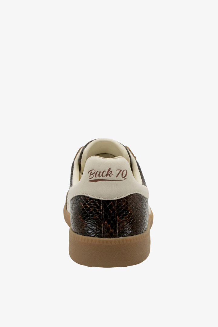 Back 70 CLOUD W26 in SNAKE COFFEE BUTTER Sneakers