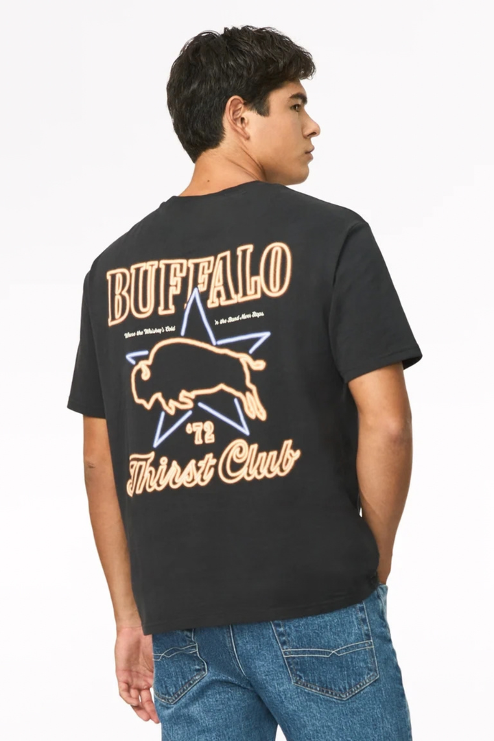 Buffalo Tordan Buffalo Neon Print Graphic Tee