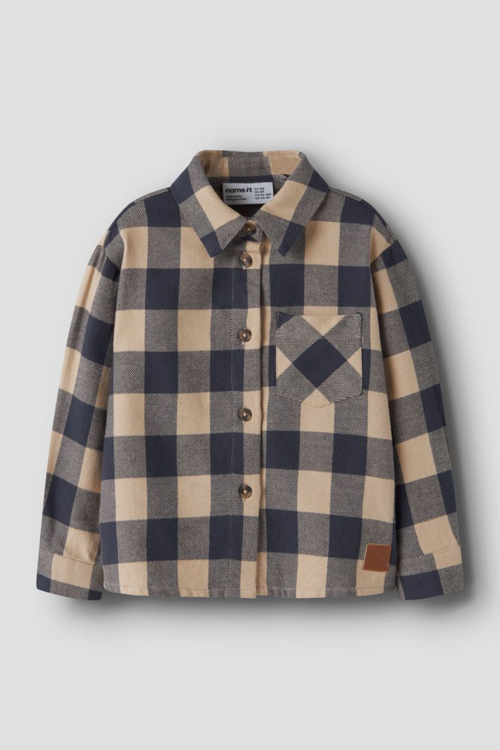 Name It Mini Cotton Checked Shirt