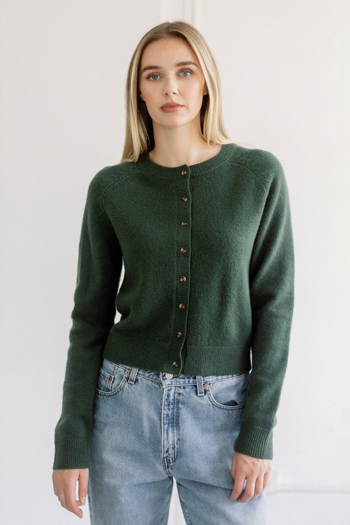 Brunette The Label Little Sister Cardigan