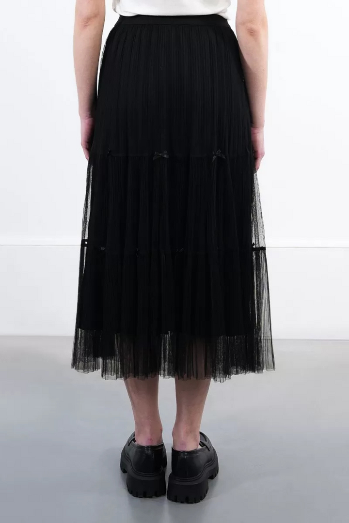 Tulle skirt with bow details