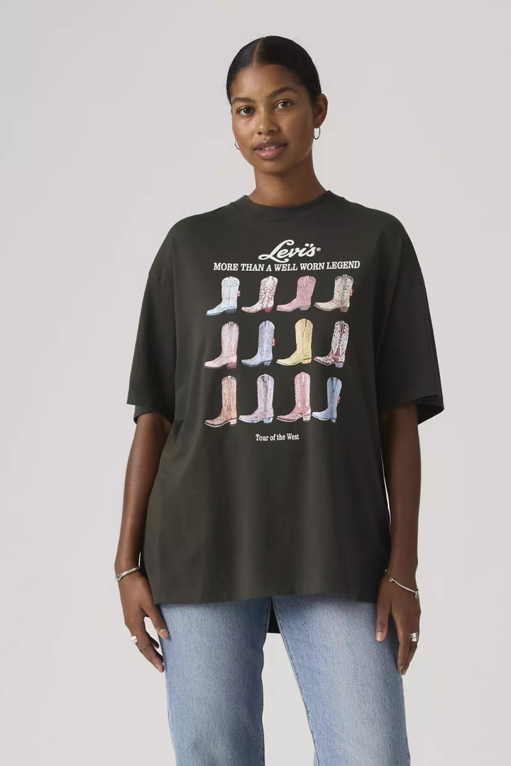 LEVIS Graphic Short Stack Tee - Hot Peppers Clothing