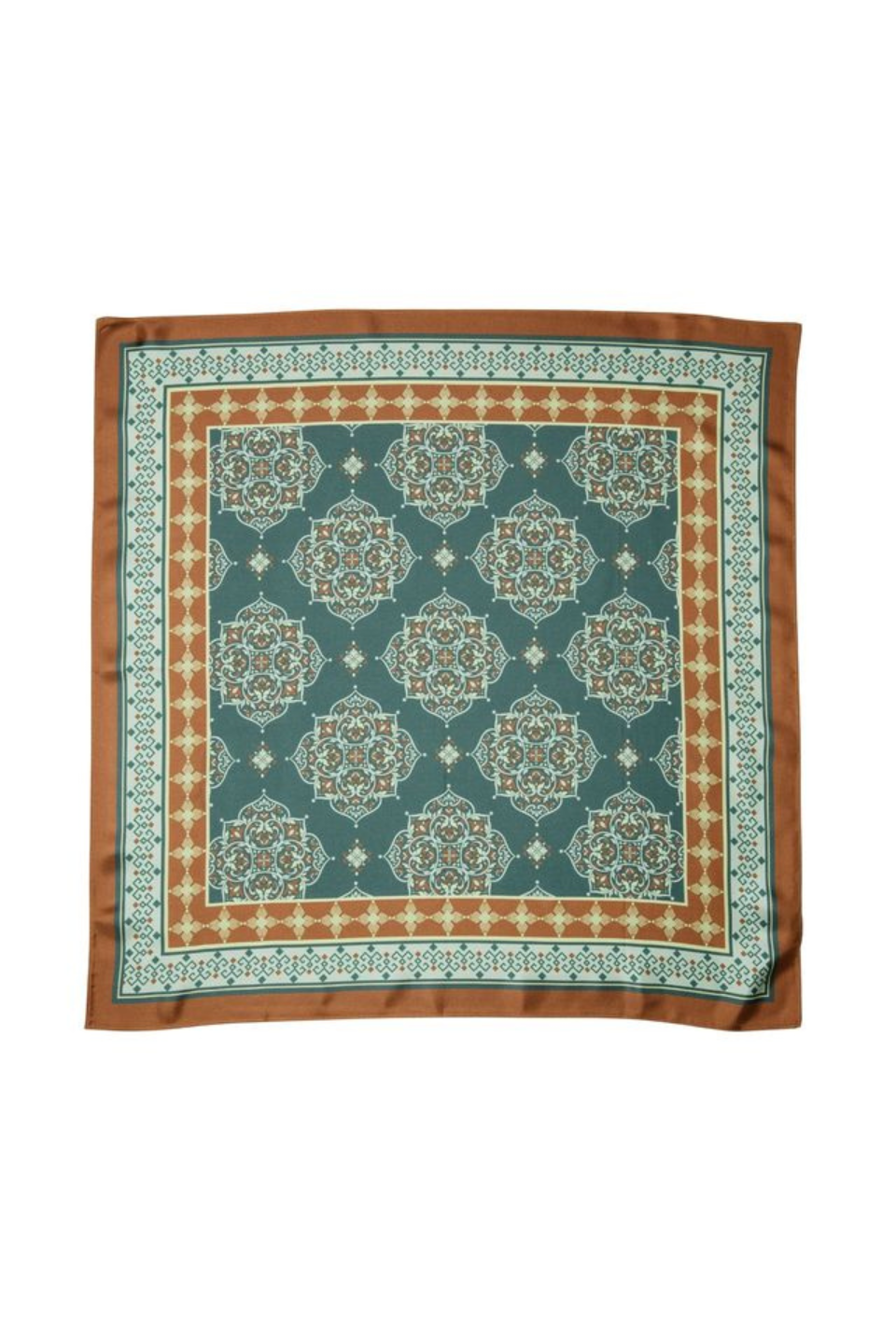 Palm Palm Cherish Silk Neck Scarf
