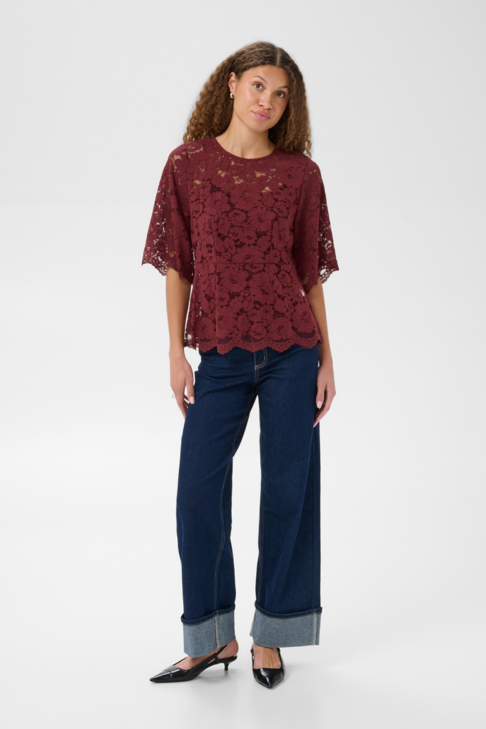 Kaffe Sita Lace Blouse