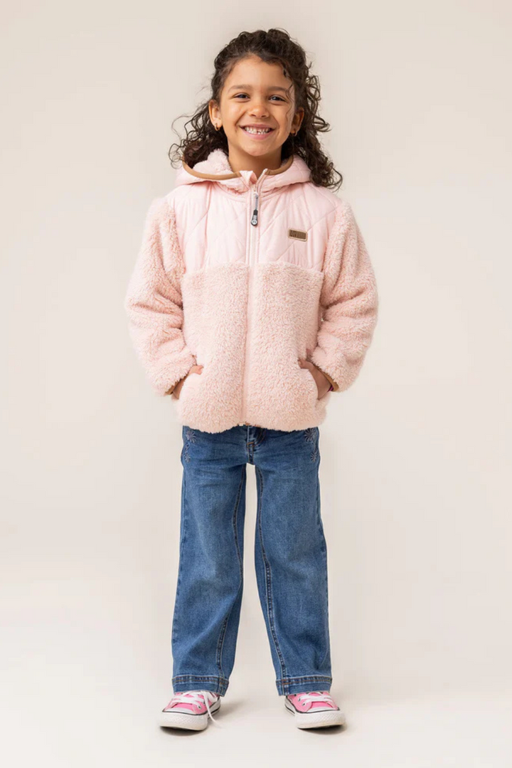 Pink Hooded Jacket