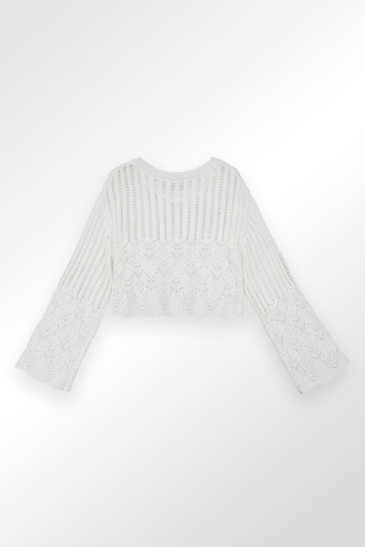 Crochet Knitted sweater