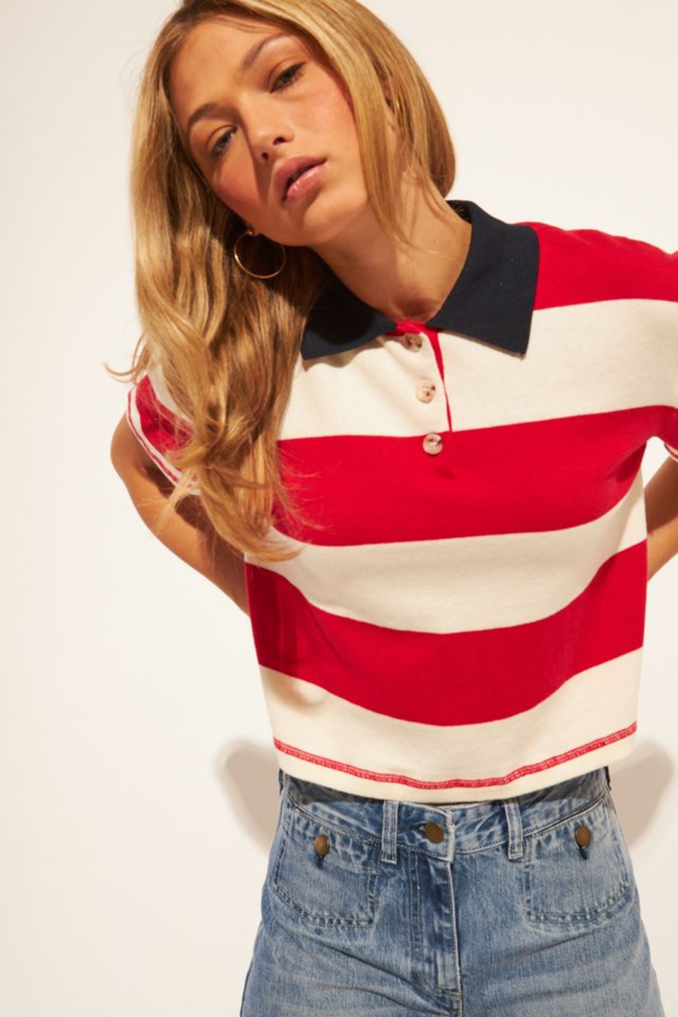 JOHN &amp; JENN Angelo Top - Hot Peppers Clothing