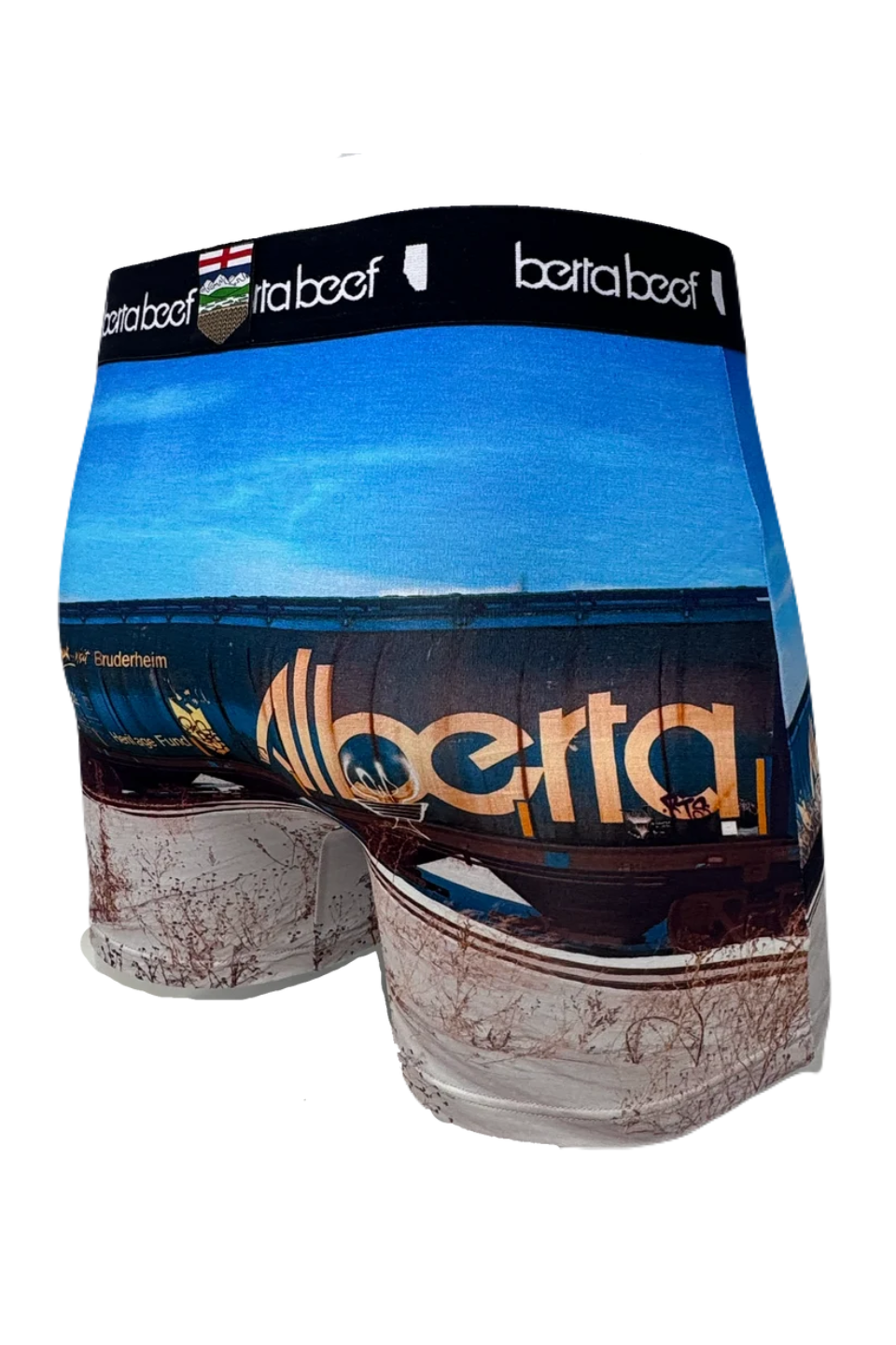 Berta Beef Train Bound For Nowhere Boxer Briefs