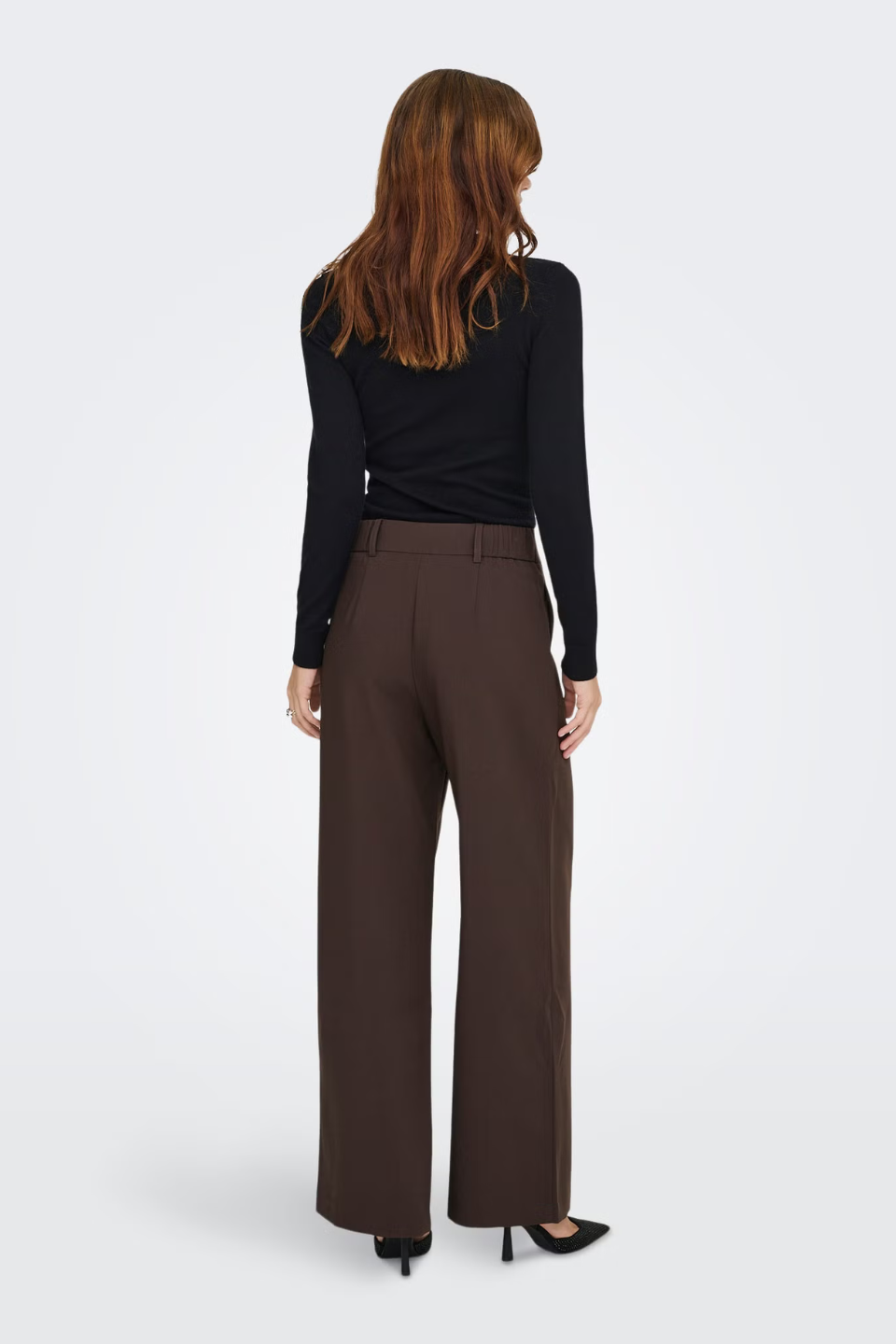 Only Linda-Raven Straight Fit Tailored Trousers