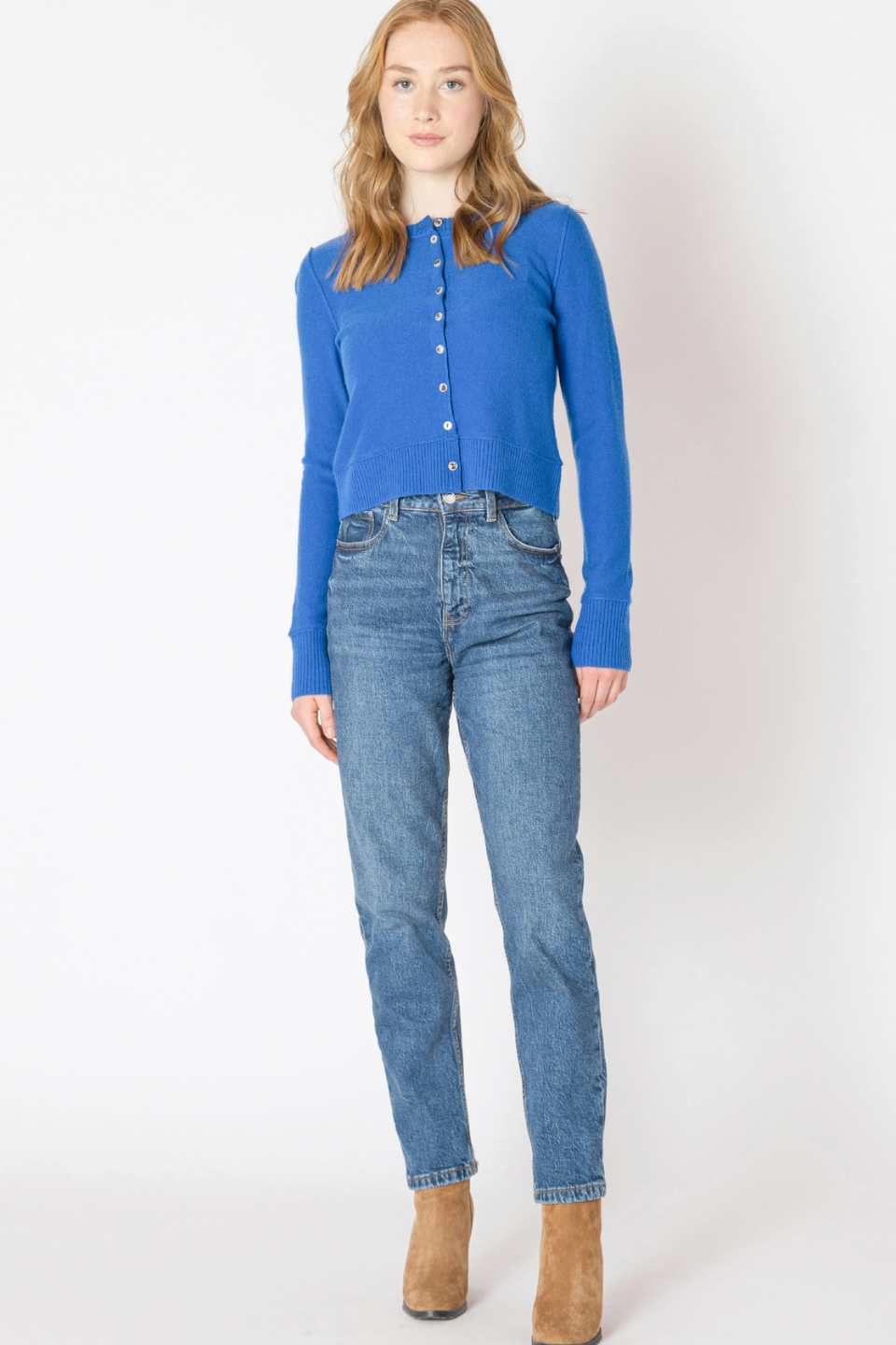 Maris Easy Crewneck Cardigan