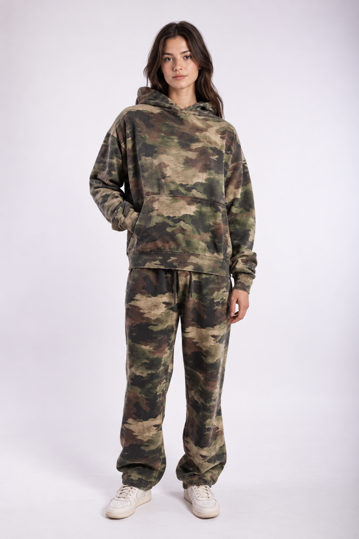 Kuwalla Vintage Camo Hoodie