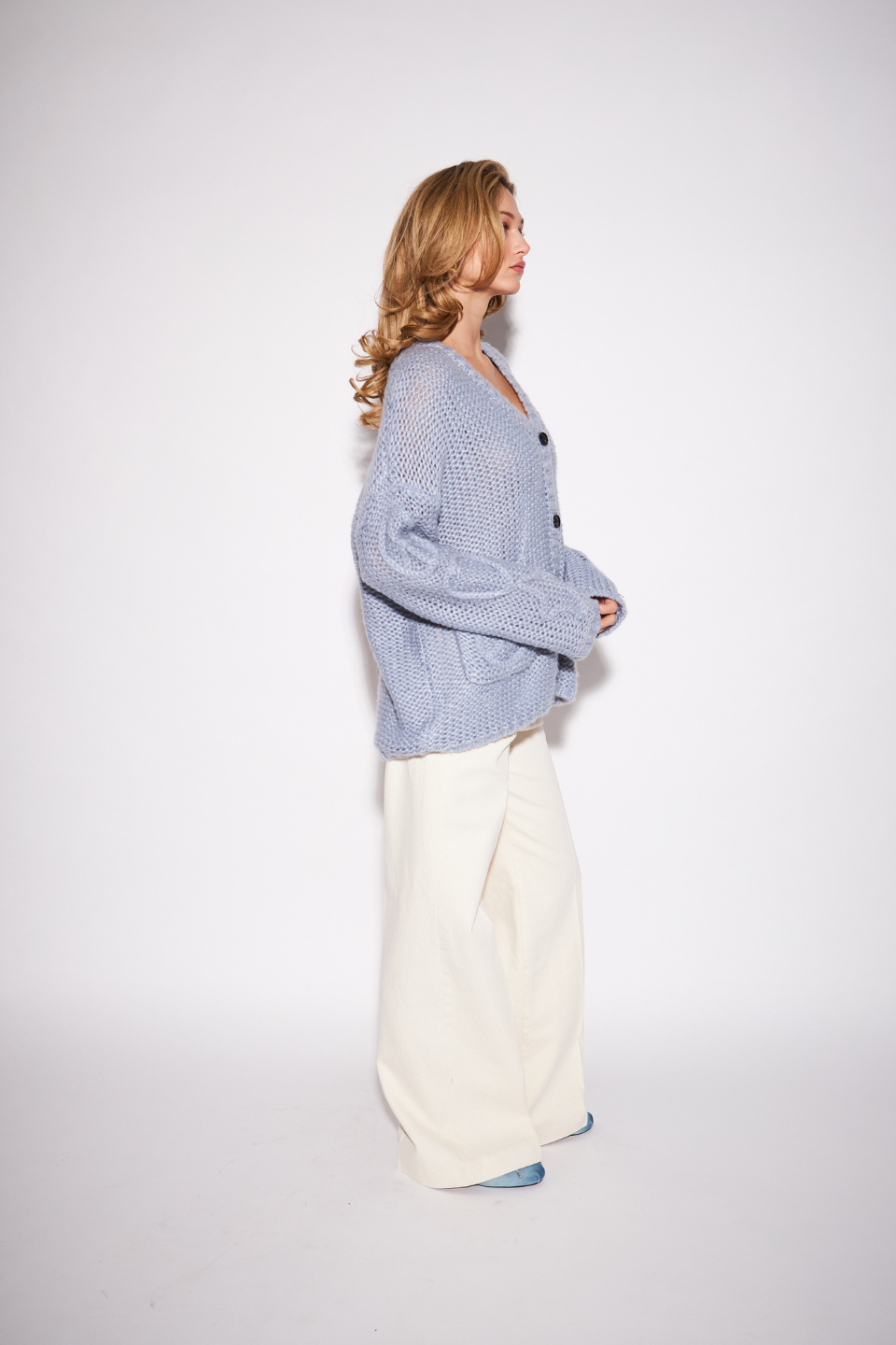 John + Jenn Glenn Textured Knit Cardigan