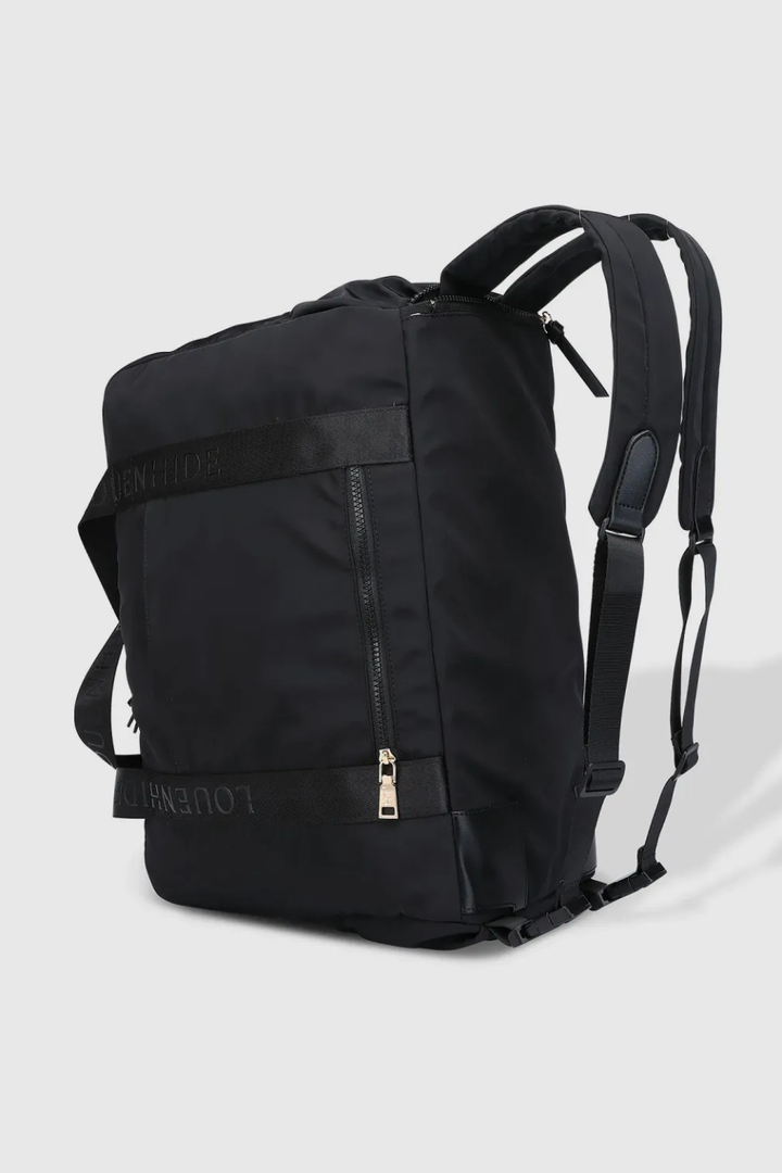 Jenn Nylon Travel Bag in Black
