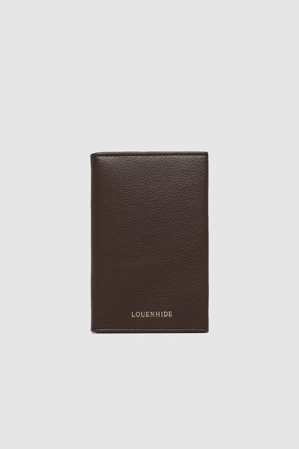 LOUENHIDE Venice Passport Holder in Chocolate - Hot Peppers Clothing