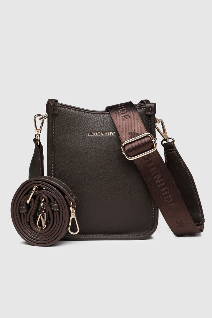 Parker Crossbody Bag in Chocolate