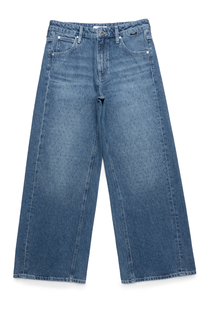 Siena Mid Blue Shiny Jeans