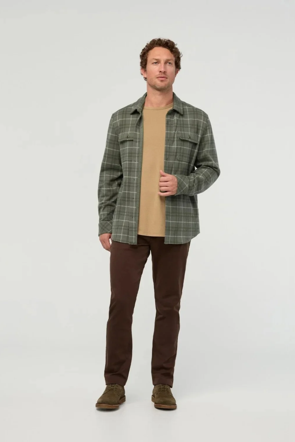 DU/ER Performance Flannel Overshirt
