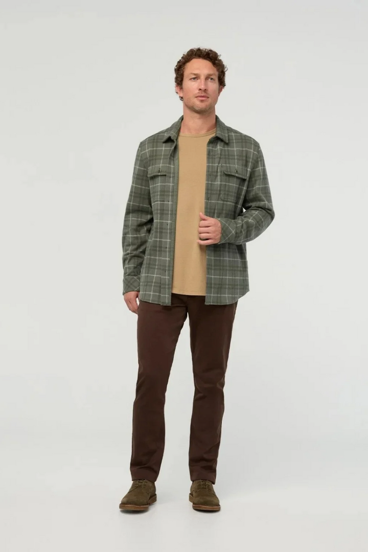 DU/ER Performance Flannel Overshirt