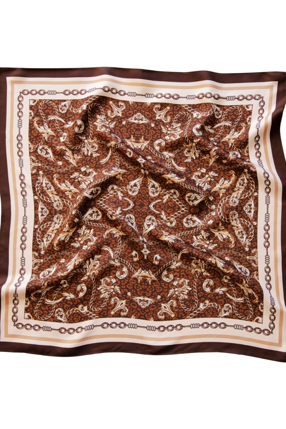 Palm Palm Astrid Silk Neck Scarf Palm Palm