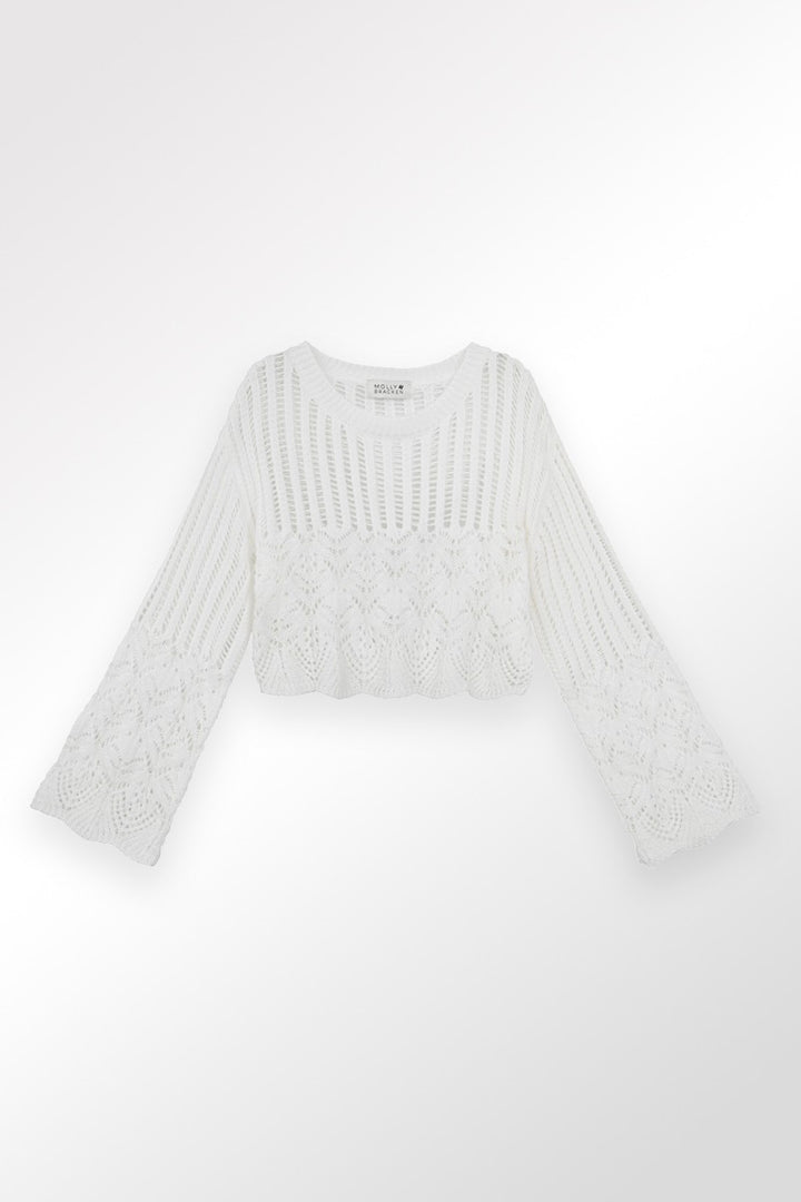 Crochet Knitted sweater