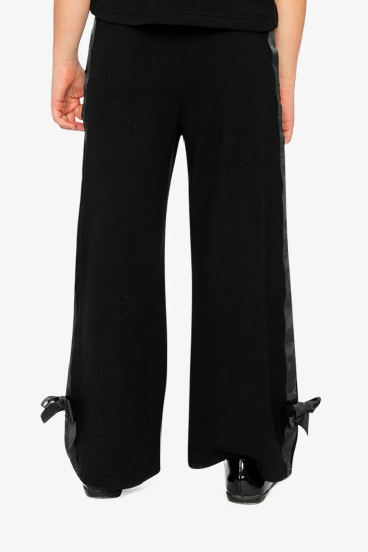 Deux Par Deux Flare Legs Milano Pants Black