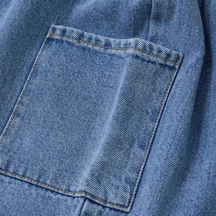 Denim Dress Light Denim Blue