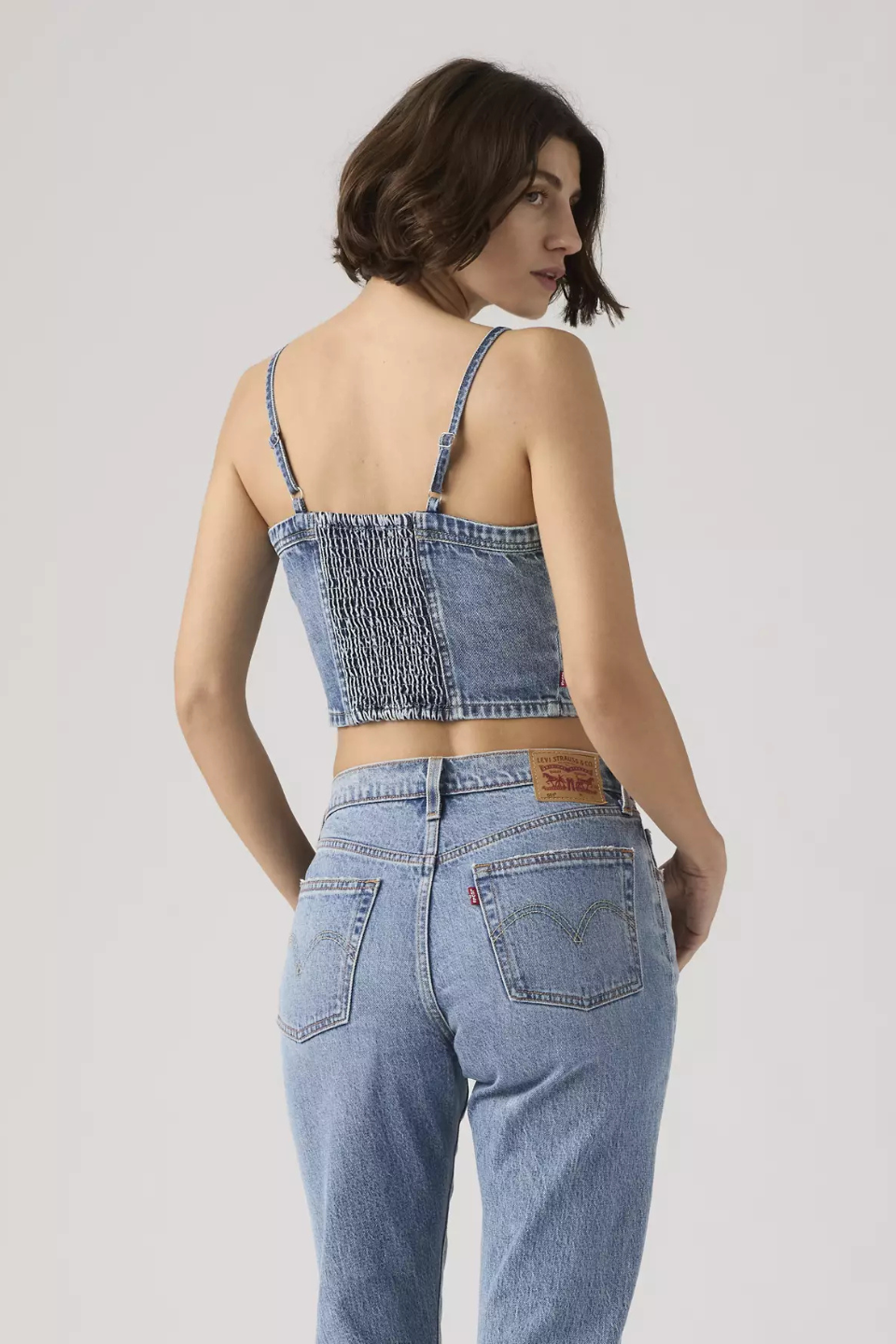 LEVIS Jadine Denim Cami Tank - Hot Peppers Clothing