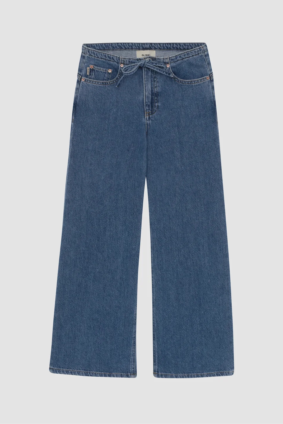 DL1961 Girls’ Frankie Low-Slung Wide-Leg Jeans