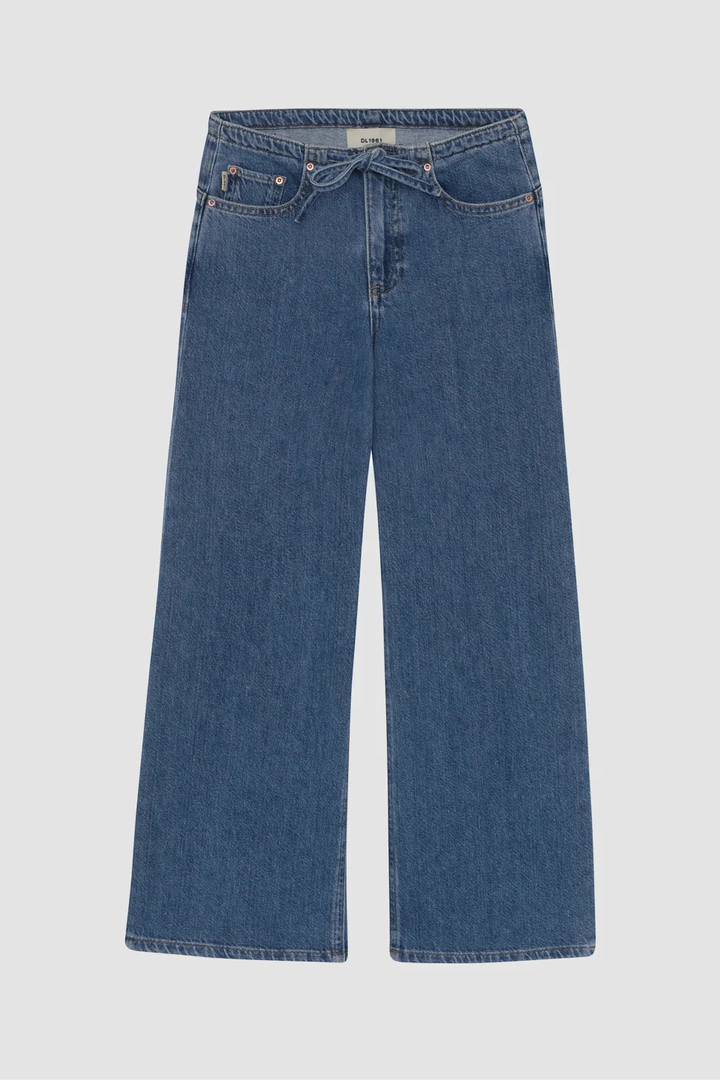 DL1961 Girls’ Frankie Low-Slung Wide-Leg Jeans
