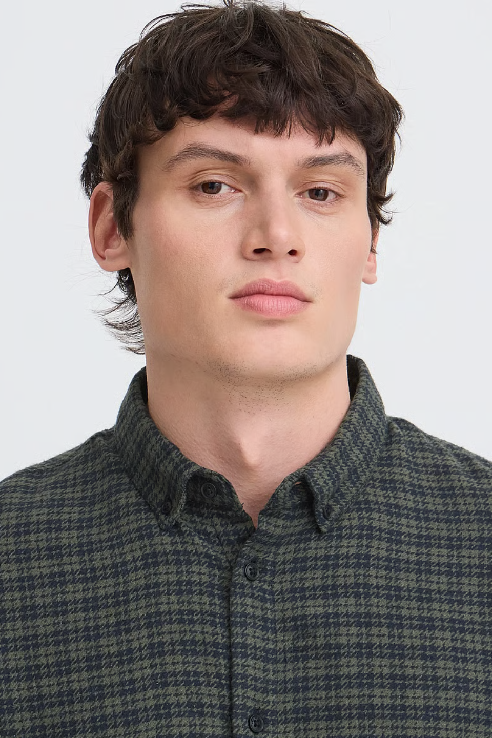 Blend Clark Checkered Button-Up Shirt