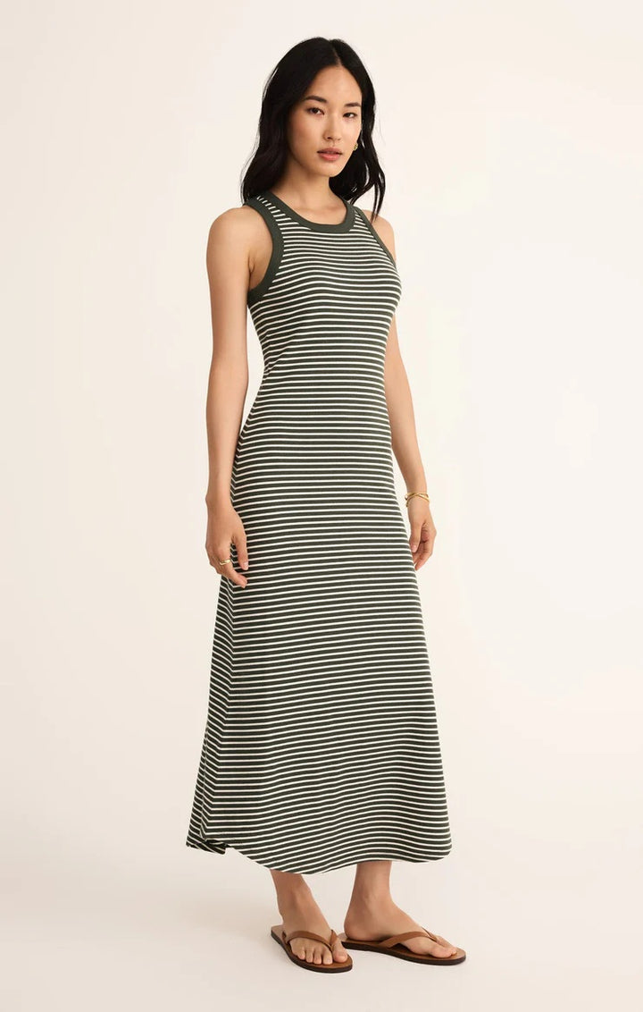 Goodwin Stripe Midi Dress