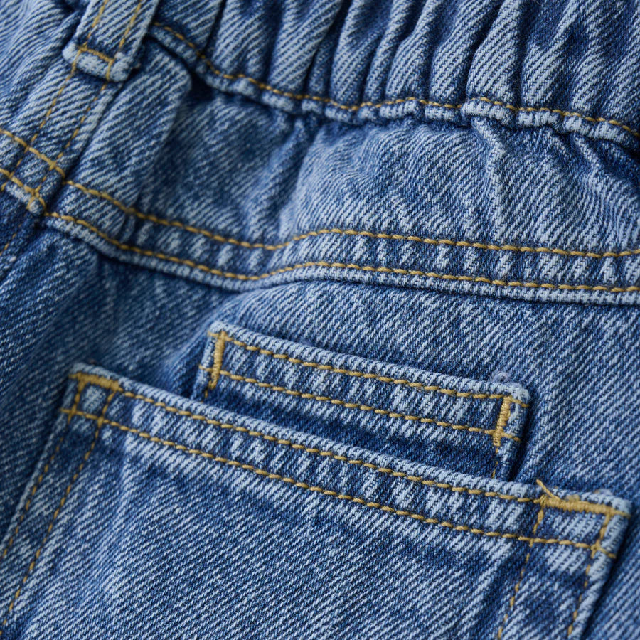 Denim Bermuda Shorts