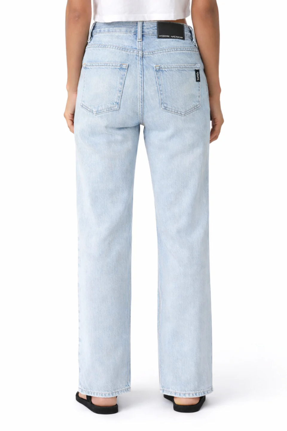 Modern American WINONA BISCAYNE BLUE High Rise Straight - Hot Peppers Clothing