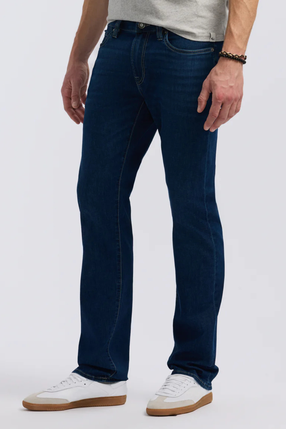 Straight Six Jeans in Authentic Worked Indigo