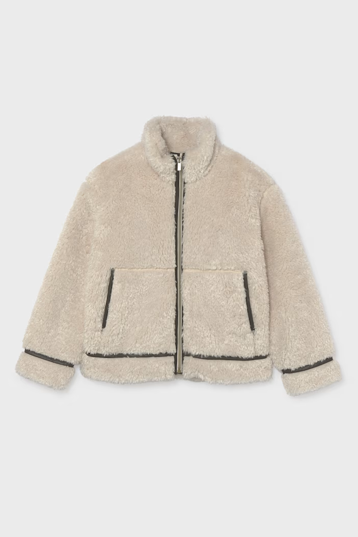 Mayoral Girl Sherpa Puffer Jacket