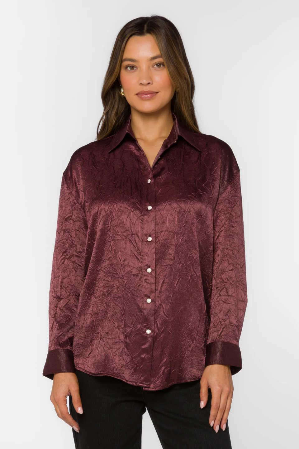 Esteban Purple Garnet Shirt